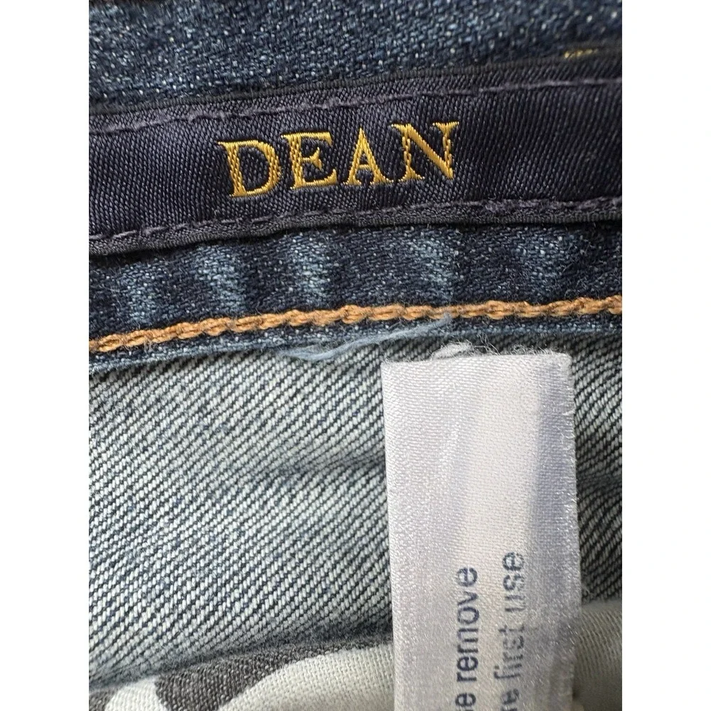LUCKY BRAND‎ Dean Jeans Men 29x32 Straight Leg Stretch Blue Dark Wash Denim